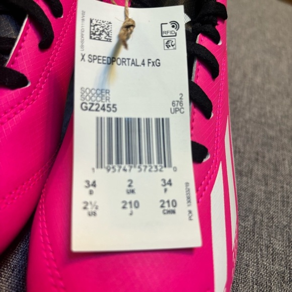 adidas Unisex-Child X Speedportal.4 Flexible Ground Soccer Shoes - Picture 2 of 7